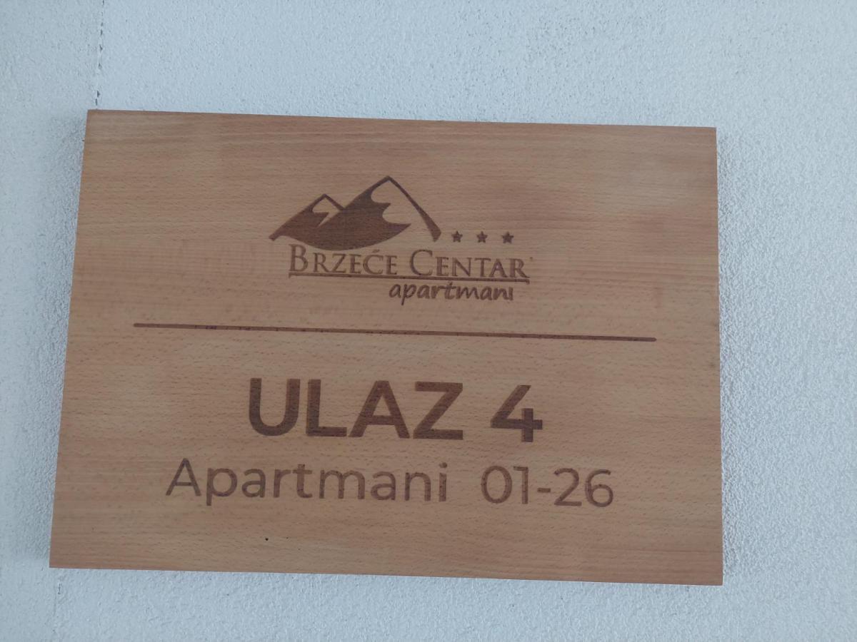 Brzece Center Mitrovski Gondola 300m Apartment *